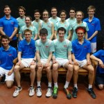 The Cambridge squad before play